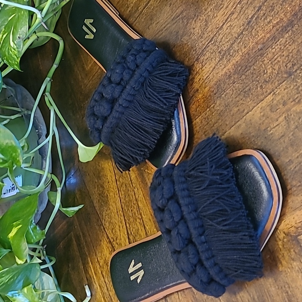Silvia Cobos Candy flat slides